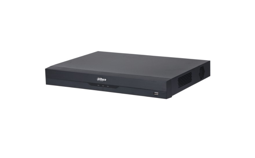 DHI-NVR4216-EI. NVR Dahua de 16 Canales serie 4XXX WizSense soporta 2 HDD cámaras de hasta 16MP soporta analíticas por medio de las cámaras